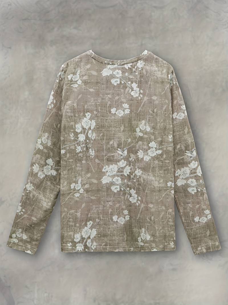 SADIE | Blouse en Imprimé Floral Intemporel