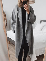 Cely | Manteau oversized confortable avec double boutons