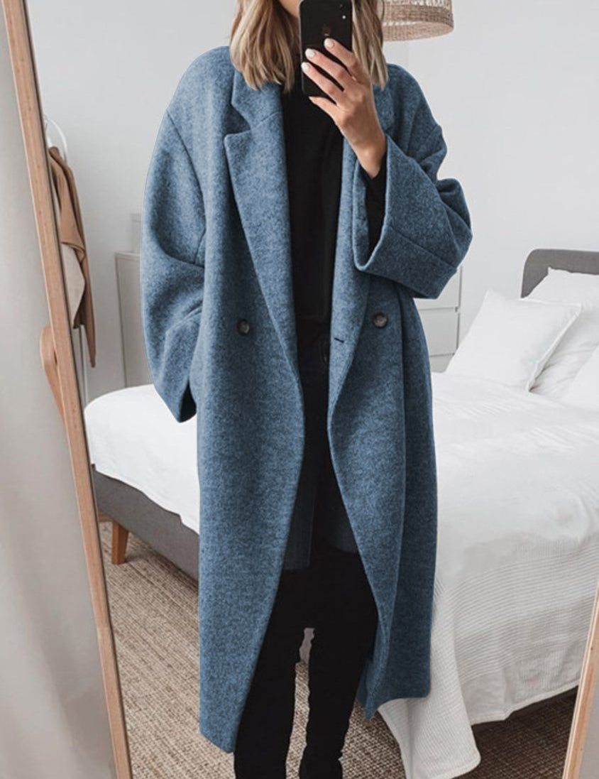 Cely | Manteau oversized confortable avec double boutons