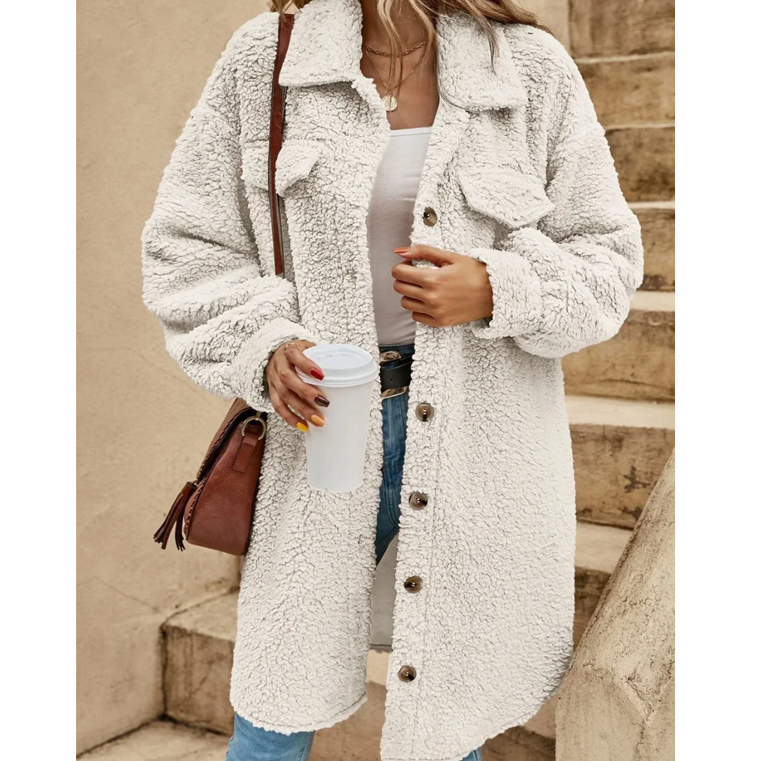 Athena | Cardigan-manteau confortable et élégant pour femmes