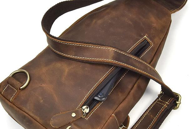 Noah | Sac bandoulière d'aventure en cuir de luxe