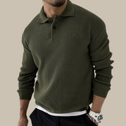 OSLO | Polo Shirt Casual Chic pour Hommes à Manches Longues