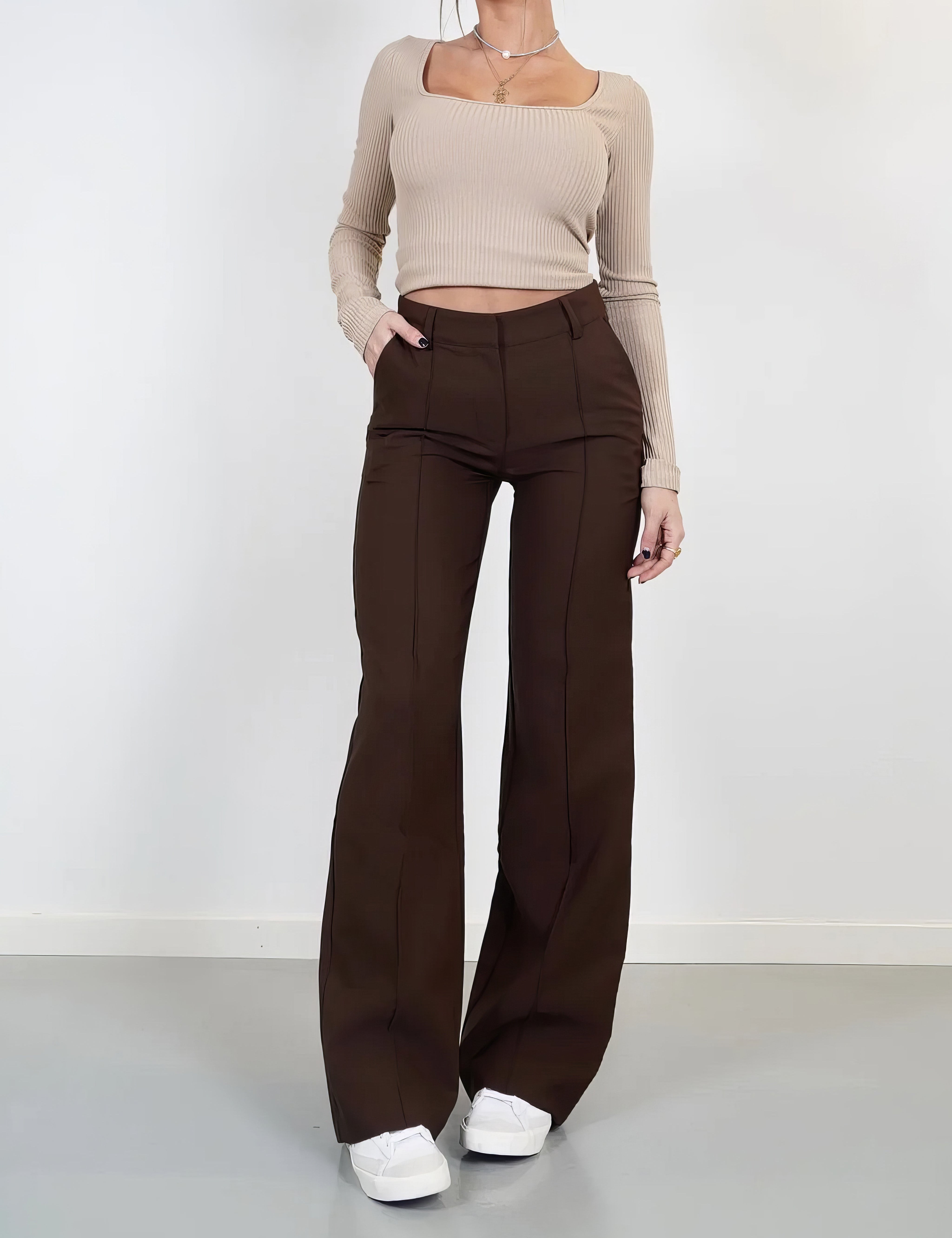 AMY | Pantalons larges chic pour femmes