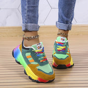 Melody | Chaussures au design arc-en-ciel vibrant