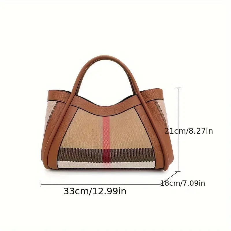 Sabrina | Grand Sac À Bandoulière en Cuir Patchwork pour Femme