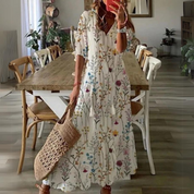 ANA | Robe Maxi Imprimé Fleuri