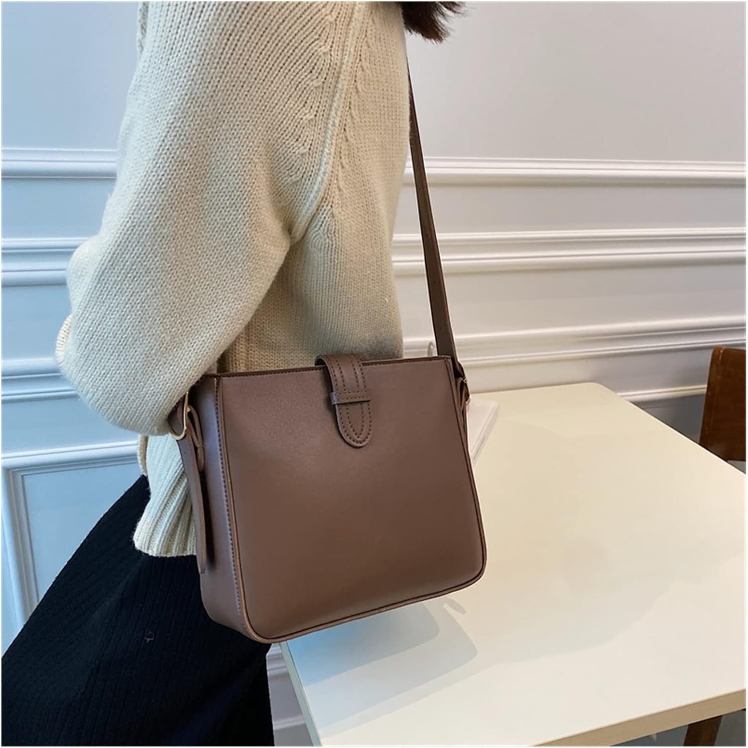 Iyla | Sac bandoulière en cuir vintage