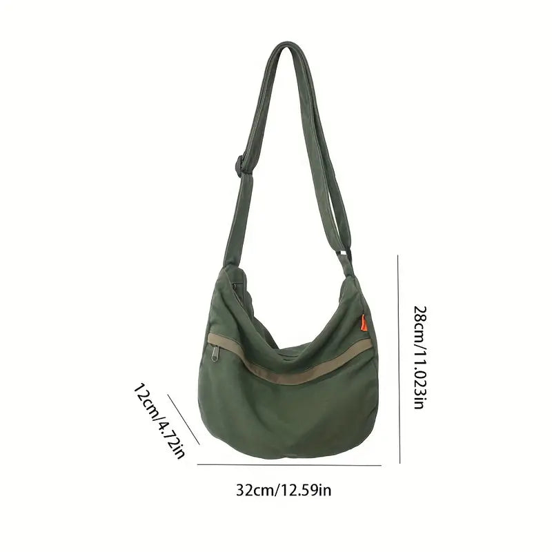 Sac bandoulière en toile Chic Avery – Parfait pour les aventures quotidiennes !