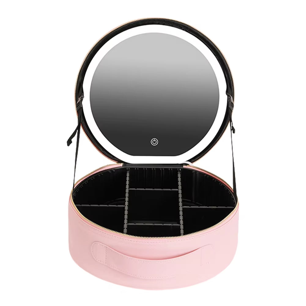 Nyra | Trousse de maquillage avec miroir éclairé portable ultime