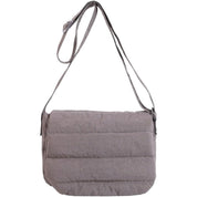 Nicole | Sac de voyage messager croisé de couleur unie chic