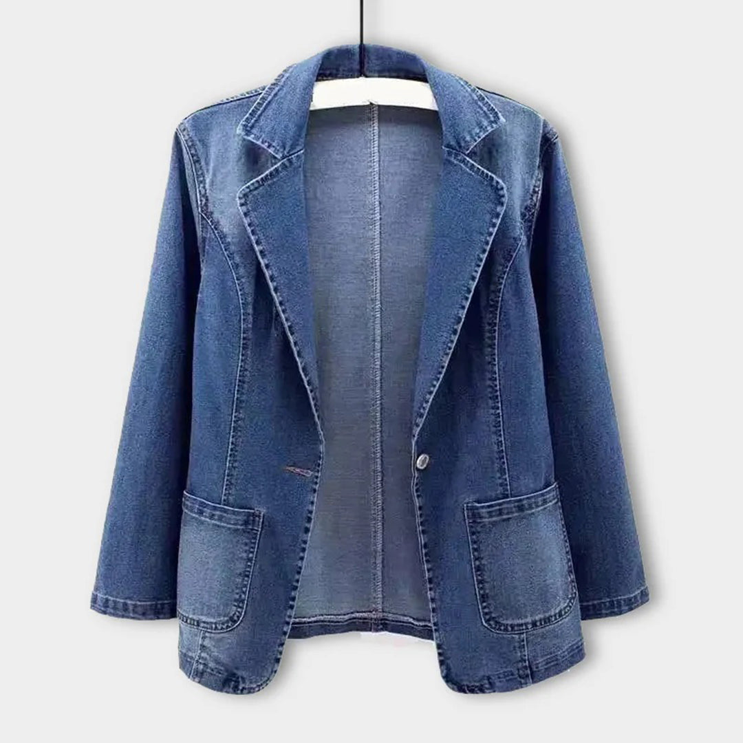 BLAKELY | Blazer en denim élégant pour femmes