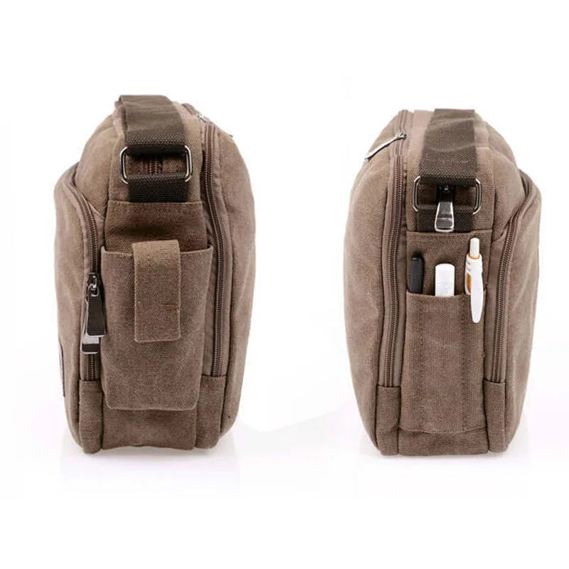 Boone | Sac messager de voyage en toile pour homme