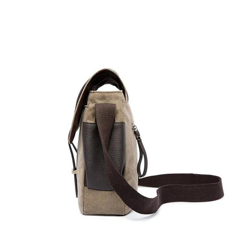 Sac messager en toile pour homme Adi