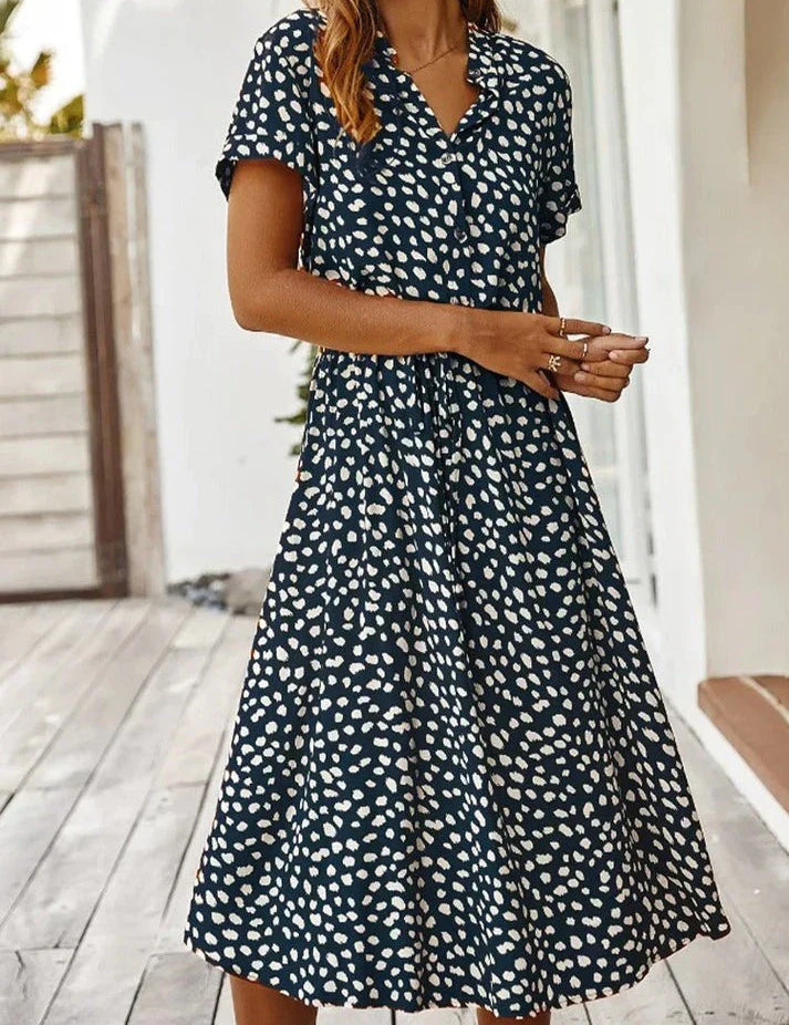 EDEN | Robe d'été midi style bohémien