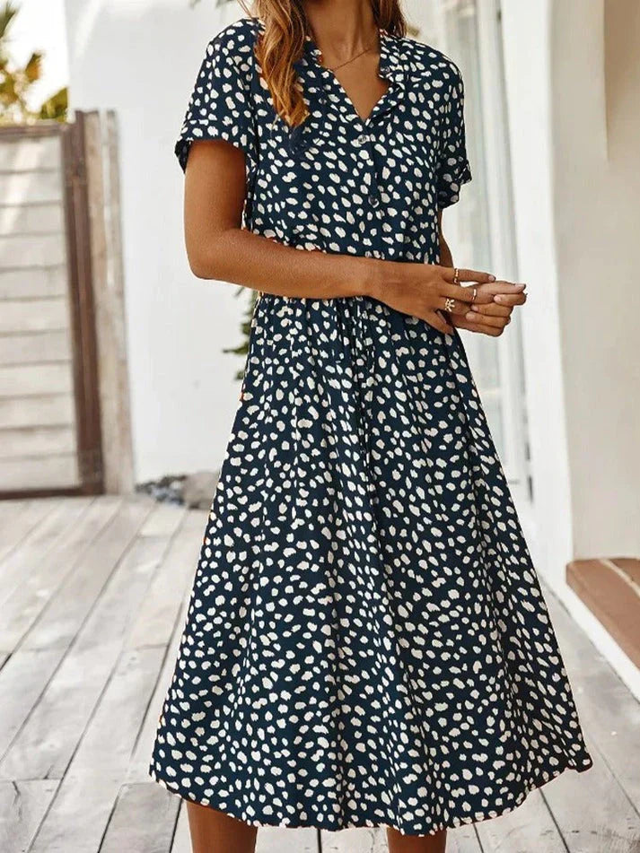 EDEN | Robe d'été midi style bohémien