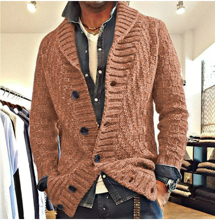 WERNER | Cardigan pour hommes avec boutons