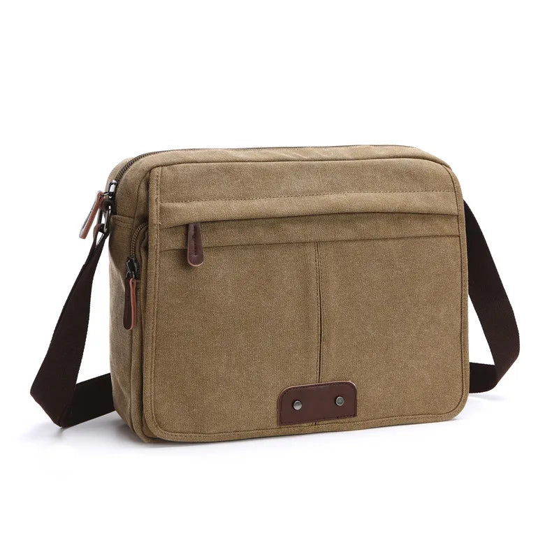 Zyair | Sac messager en toile vintage pour homme