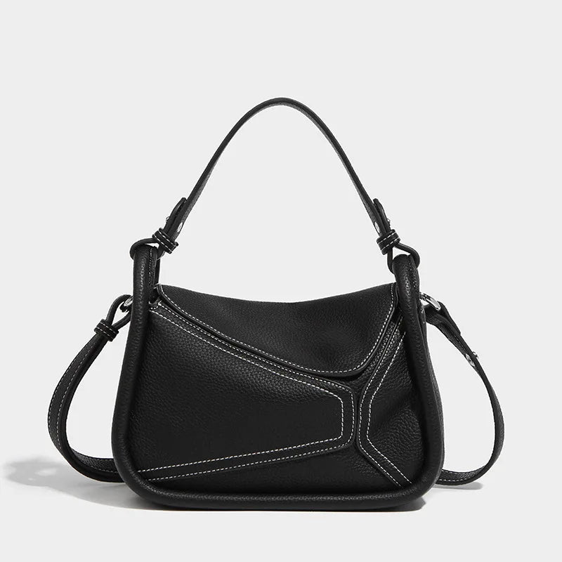 Demi | Sac à bandoulière en cuir PU géométrique