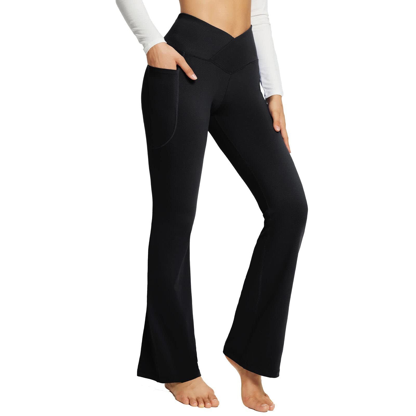 PINCHA | Pantalons de yoga premium à jambes larges