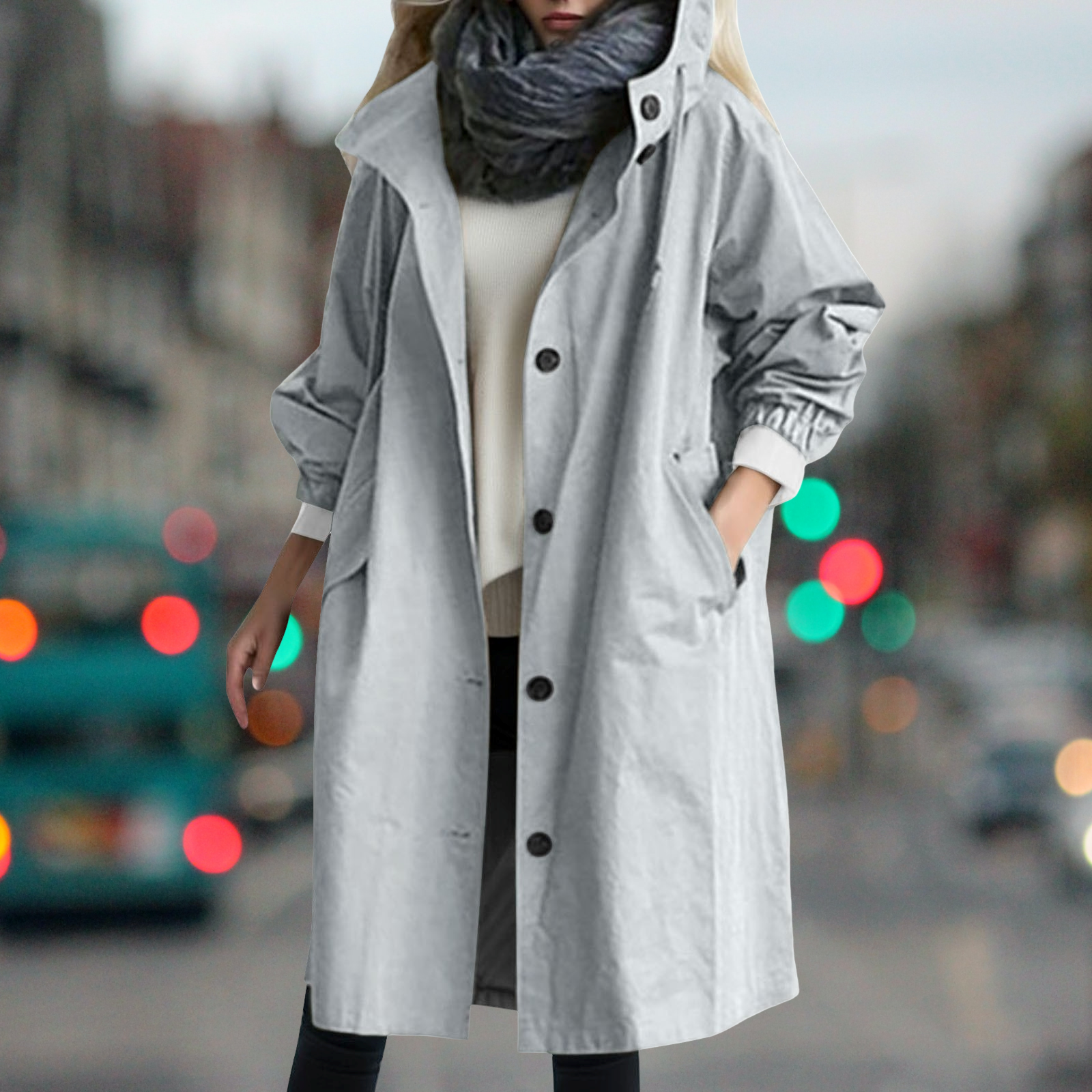 HANNA | Manteau Trench Chauffant