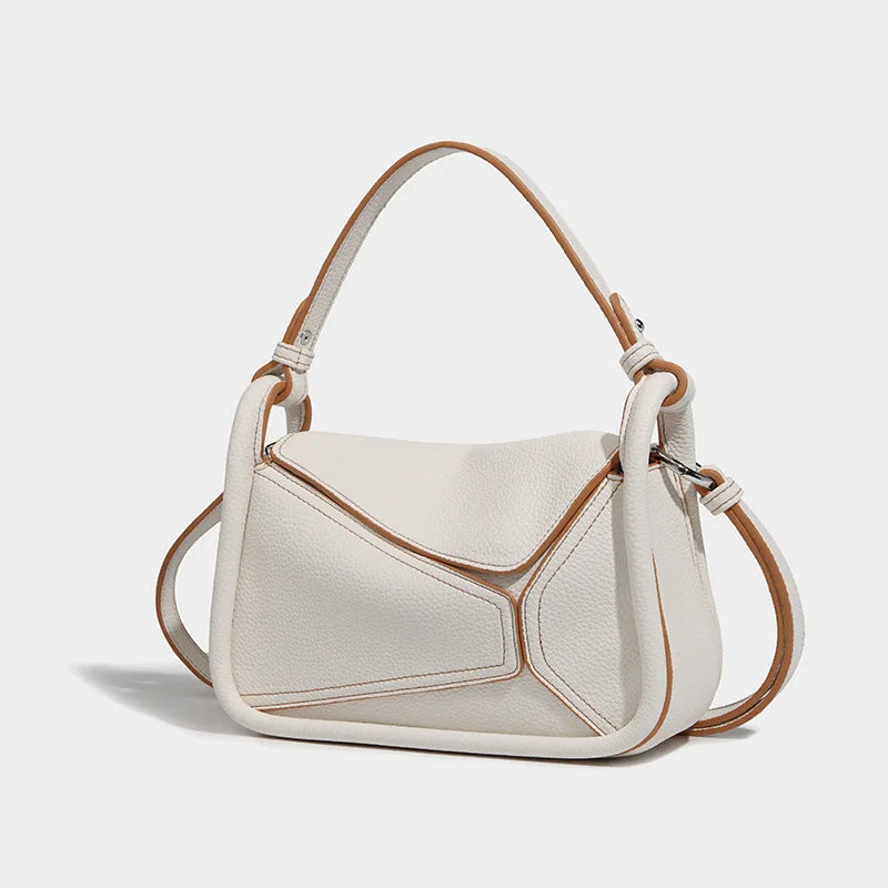 Demi | Sac à bandoulière en cuir PU géométrique