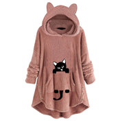 Fiona | Sweatshirt confortable avec des oreilles de chat