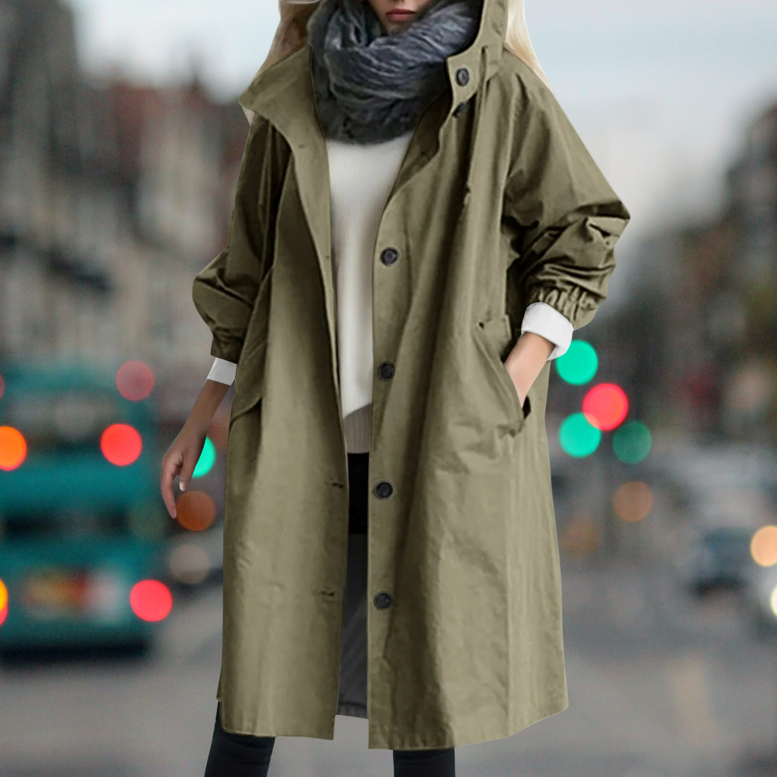 HANNA | Manteau Trench Chauffant