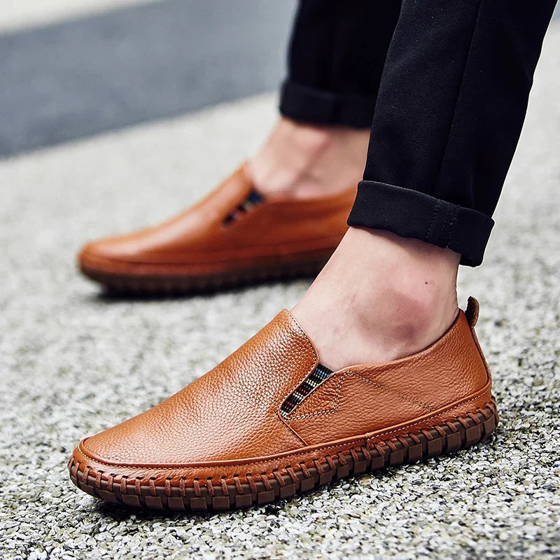 DAVID | Mocassins en cuir premium pour hommes