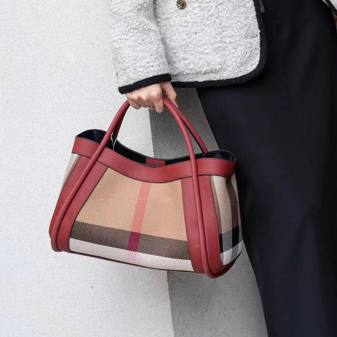 Sabrina | Grand Sac À Bandoulière en Cuir Patchwork pour Femme