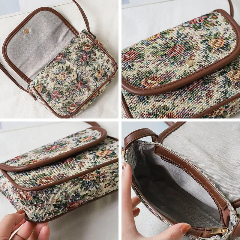 Saige | Sac bandoulière boho brodé pour femmes