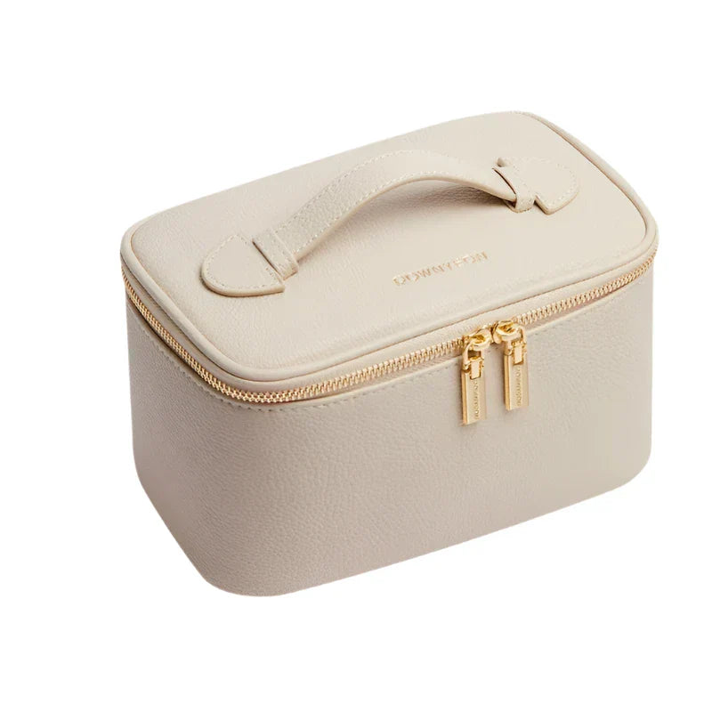 Dalia | Trousse de maquillage de voyage en cuir deluxe pour femmes