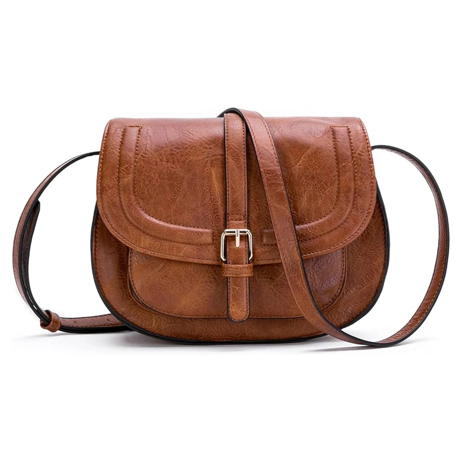 Daniella | Sac à bandoulière vintage en cuir PU pour femme