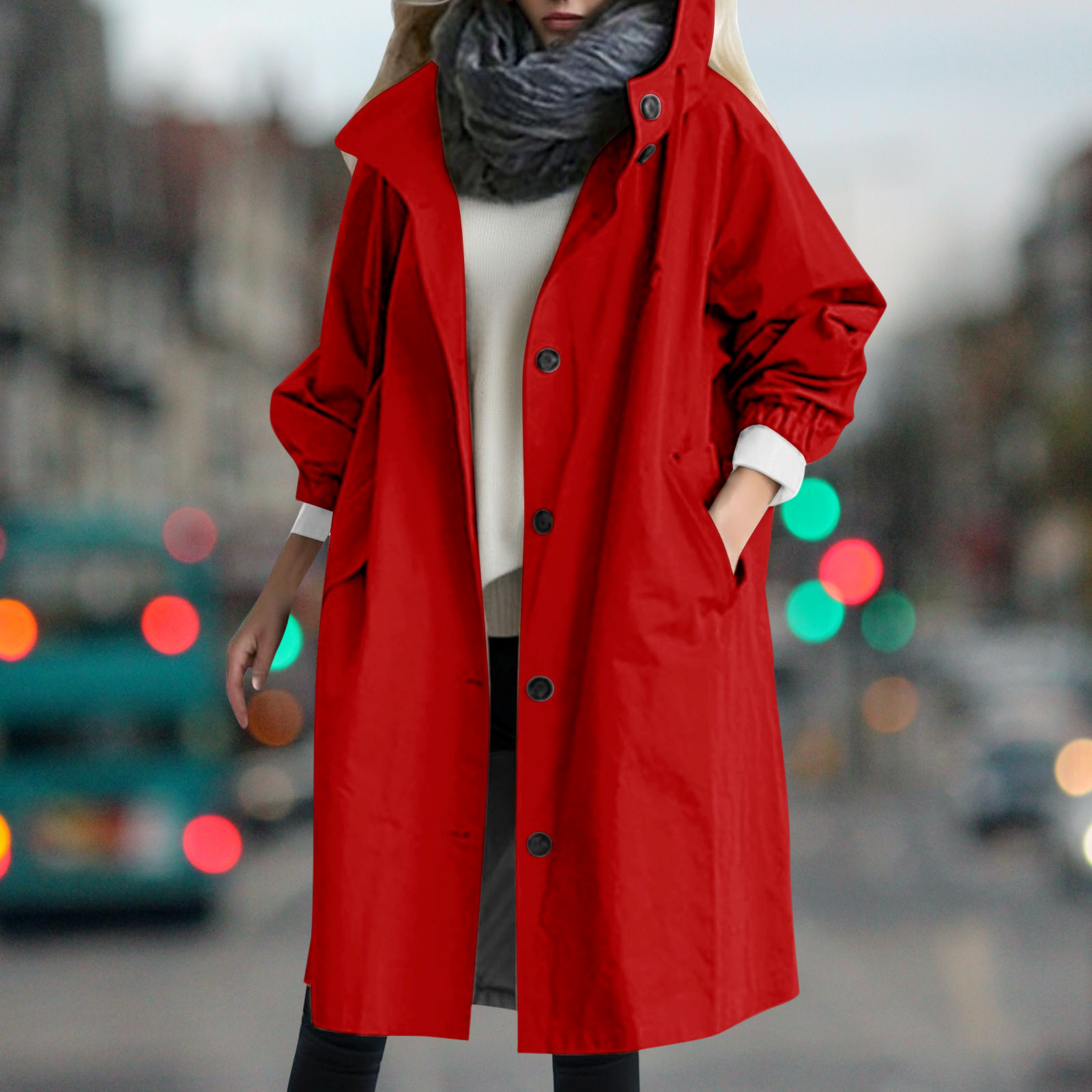 HANNA | Manteau Trench Chauffant