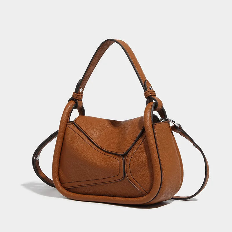 Demi | Sac à bandoulière en cuir PU géométrique