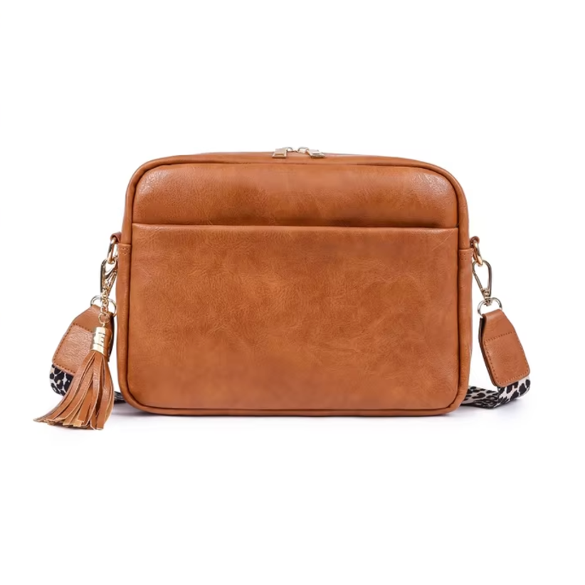 Hattie | Sac de voyage femme à bandoulière avec triple zip