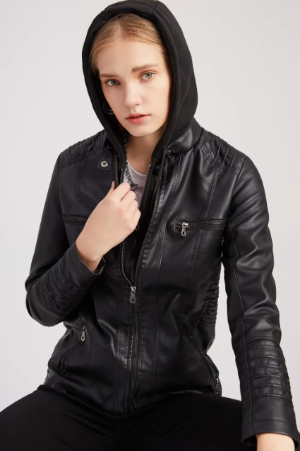 CLEO | Veste de motard premium – Élégante et robuste