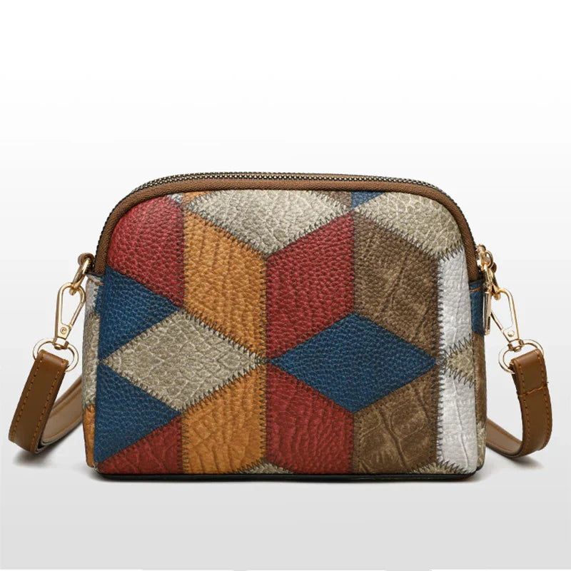 Bria | Sac bandoulière mini à motif patchwork pour femme