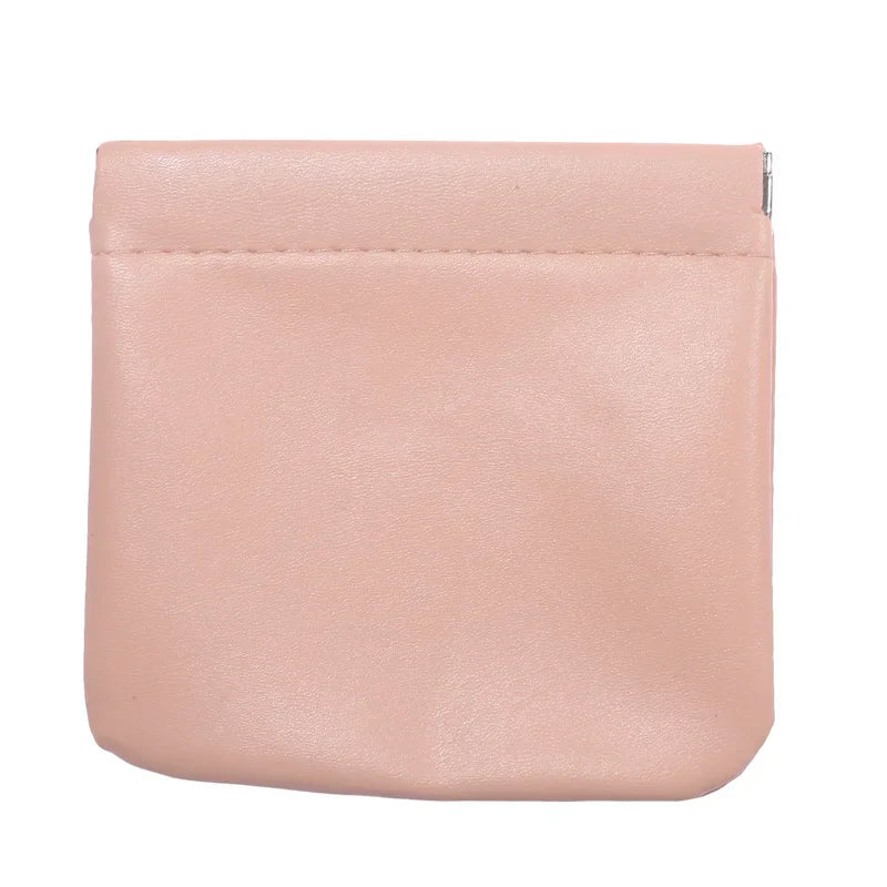 August | Pochette de maquillage cosmétique en cuir d'agneau imperméable