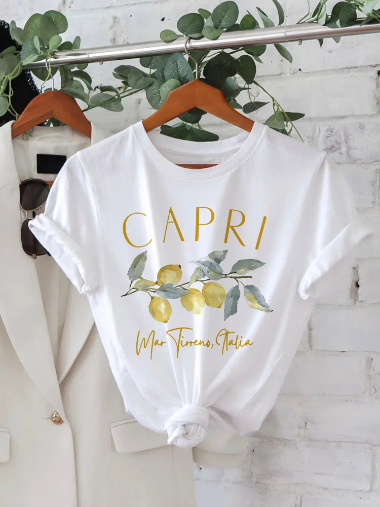 ESTHER | T-shirt élégant conçu Capri