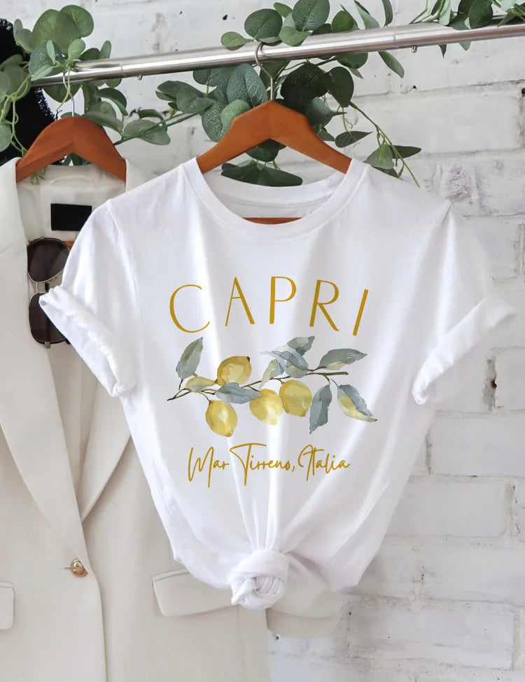 ESTHER | T-shirt élégant conçu Capri