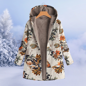 Gabrielle | Élégante veste pour femmes avec motif floral pour l'hiver