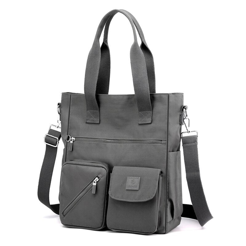 Sac bandoulière en nylon polyvalent Asher