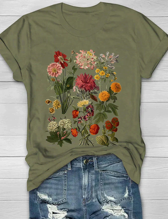 LUELLA | T-shirt à imprimé floral rétro