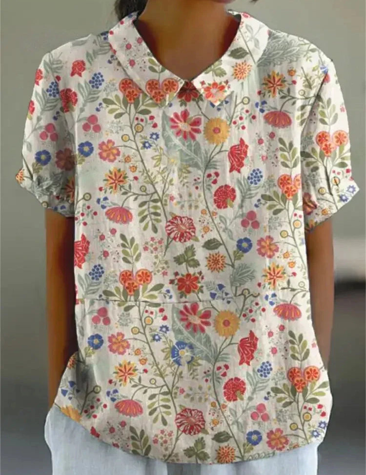 FLORA | Chemise florale avec fleurs