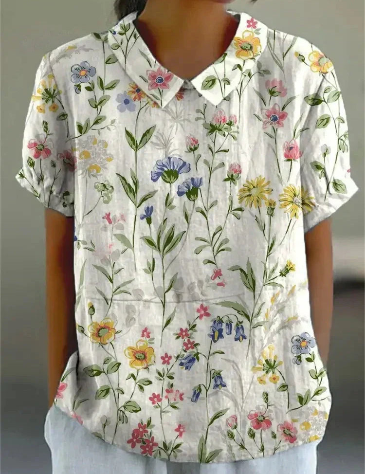 FLORA | Chemise florale avec fleurs